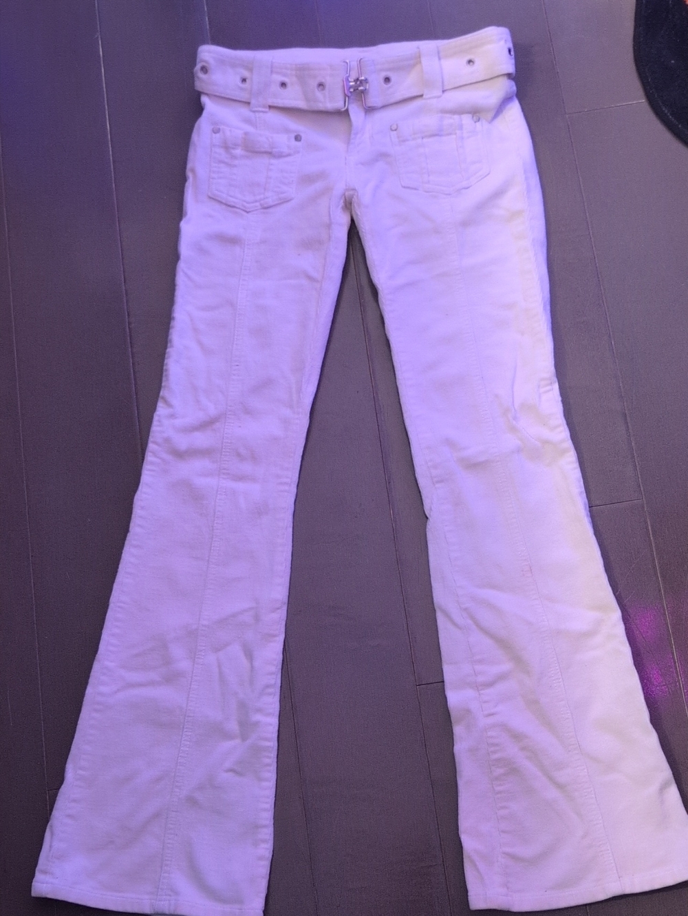 SEXY HOT White Women's Flared Jeans